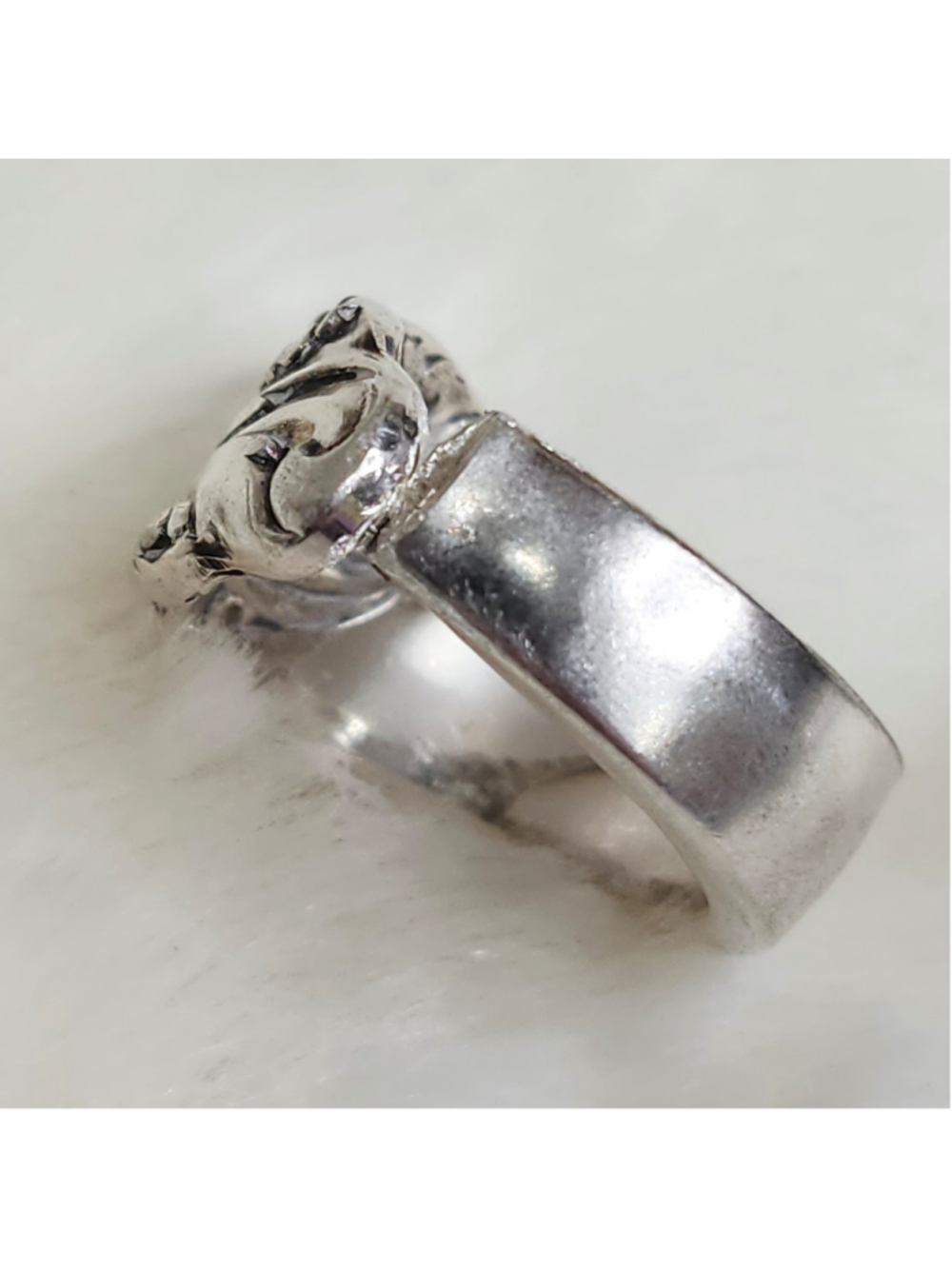 Spoon Ring Size 6½ Handmade Fashion Jewelry - Picture 3 of 5